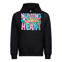 Black Nursing is a work of heart Urban Hoodie - CowhideDigitalArt