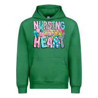 Emerald Nursing is a work of heart Urban Hoodie - CowhideDigitalArt