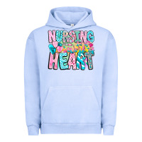 Pigment Grape Ice Nursing is a work of heart Urban Hoodie - CowhideDigitalArt