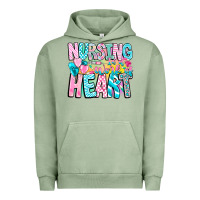 Nursing Is A Work Of Heart Urban Hoodie | Teevron