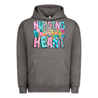 Pigment Tornado Nursing is a work of heart Urban Hoodie - CowhideDigitalArt