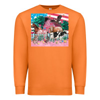 Carrot American farm animals tumbler 4th of july Premium Sweatshirt - FaDigitalArtStudio