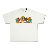 Pistachio hello fall pumpkin sunflower Urban Heavy Tee - JahusDesignShop