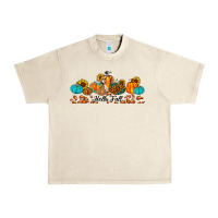 Sandshell hello fall pumpkin sunflower Urban Heavy Tee - JahusDesignShop