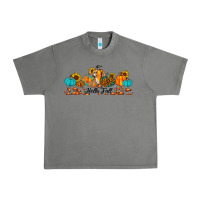 Tornado hello fall pumpkin sunflower Urban Heavy Tee - JahusDesignShop