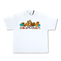 White hello fall pumpkin sunflower Urban Heavy Tee - JahusDesignShop