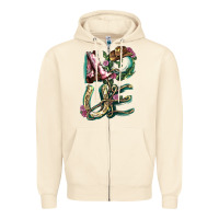 Sandshell Love boots horseshoe Zipper Hoodie - HowdyJamesFarm
