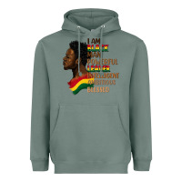 Sage I am black man Heavyweight Hoodie - FaDigitalArtStudio