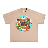 Burro educator of tiny humans round earring Urban Heavy Tee - BundleAndBundleShop