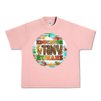 Salmon educator of tiny humans round earring Urban Heavy Tee - BundleAndBundleShop