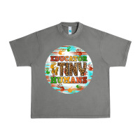 Tornado educator of tiny humans round earring Urban Heavy Tee - BundleAndBundleShop