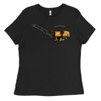 Black Cold Planer Ladies Tee - LillyAllenDesigns