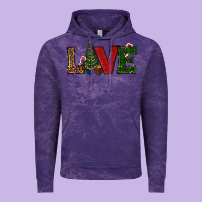 Christmas Tree Love Vintage Hoodie Designed By Ranaportraitstore