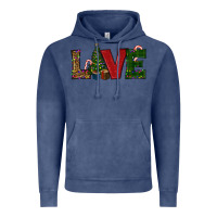 Vintage Denim christmas tree love Vintage Hoodie - RanaPortraitStore