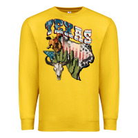 Lemon Texas 4th of July Premium Sweatshirt - FaDigitalArtStudio