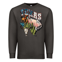 Smoke Texas 4th of July Premium Sweatshirt - FaDigitalArtStudio