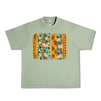 Oil Green fall brushstroke Urban Heavy Tee - BundleAndBundleShop