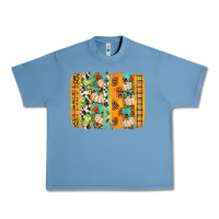 Pebble Blue fall brushstroke Urban Heavy Tee - BundleAndBundleShop