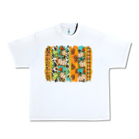 White fall brushstroke Urban Heavy Tee - BundleAndBundleShop