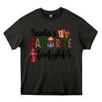 Asphalt santa's favorite firefighter Heavy Core Tee - AdoDesignShop
