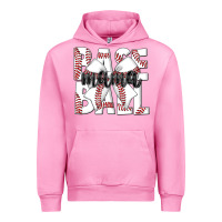 Fuchsia Pink baseball mama Urban Hoodie - CowhideDigitalArt