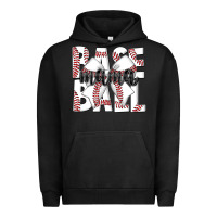 Pigment Black baseball mama Urban Hoodie - CowhideDigitalArt