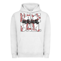 Pigment Lunar Rock baseball mama Urban Hoodie - CowhideDigitalArt