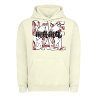 Pigment Pistachio baseball mama Urban Hoodie - CowhideDigitalArt