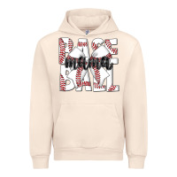 Sandshell baseball mama Urban Hoodie - CowhideDigitalArt