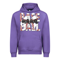 Tulip baseball mama Urban Hoodie - CowhideDigitalArt