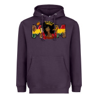 Plum Juneteenth mom Heavyweight Hoodie - FaDigitalArtStudio