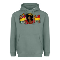 Sage Juneteenth mom Heavyweight Hoodie - FaDigitalArtStudio