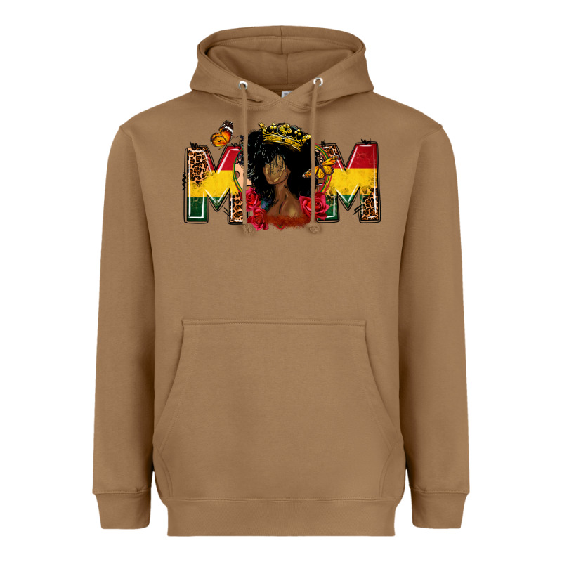Juneteenth Mom Heavyweight Hoodie by FaDigitalArtStudio | Teevron
