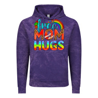 Cloud Purple Pride LGBTQ Free Mom Hugs Vintage Hoodie - BundleAndBundleShop