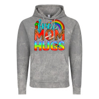 Cloud Rock Pride LGBTQ Free Mom Hugs Vintage Hoodie - BundleAndBundleShop