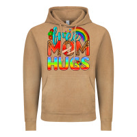 Vintage Camel Pride LGBTQ Free Mom Hugs Vintage Hoodie - BundleAndBundleShop