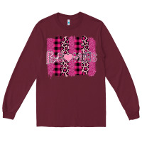 Burgundy Valentine's Day Be Mine Long Sleeve Tee - Bettercallsaul