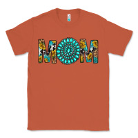 Copper Western Mom With Turquoise Gemstone Classic Tee - BundleAndBundleShop