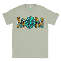 Matcha Western Mom With Turquoise Gemstone Classic Tee - BundleAndBundleShop