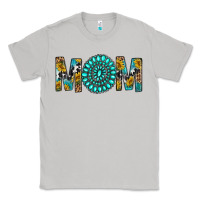 Moon Dust Western Mom With Turquoise Gemstone Classic Tee - BundleAndBundleShop