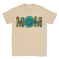 Mushroom Western Mom With Turquoise Gemstone Classic Tee - BundleAndBundleShop