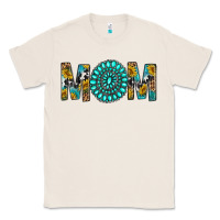 Natural Western Mom With Turquoise Gemstone Classic Tee - BundleAndBundleShop