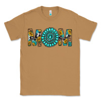 Toasted Coconut Western Mom With Turquoise Gemstone Classic Tee - BundleAndBundleShop