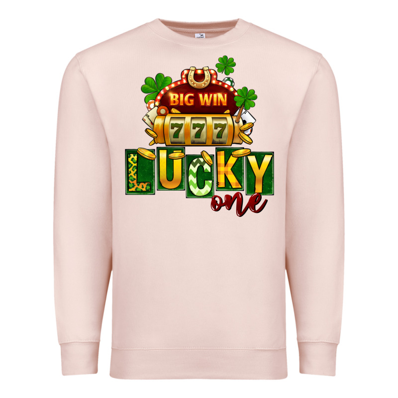 St. Patrick's Lucky One Premium Sweatshirt by FaDigitalArtStudio | Teevron