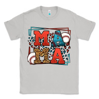 Moon Dust leopard baseball mama Mother's Day Classic Tee - LillyAllenDesigns