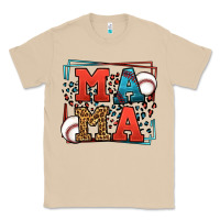 Mushroom leopard baseball mama Mother's Day Classic Tee - LillyAllenDesigns
