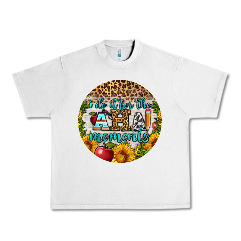 I Do It For The Aha Moments Round Earring Urban Heavy Tee by BundleAndBundleShop | Teevron