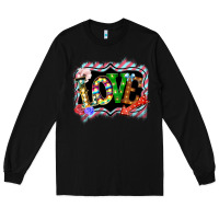 Black love frame digital valentines day Long Sleeve Tee - Bettercallsaul