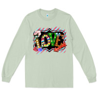 Matcha love frame digital valentines day Long Sleeve Tee - Bettercallsaul