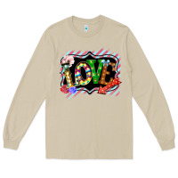 Mushroom love frame digital valentines day Long Sleeve Tee - Bettercallsaul